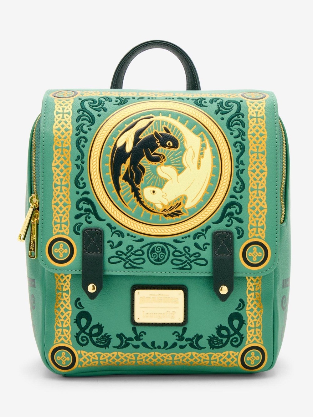 Loungefly How To Train Your Dragon Toothless & Light Fury Mini Backpack